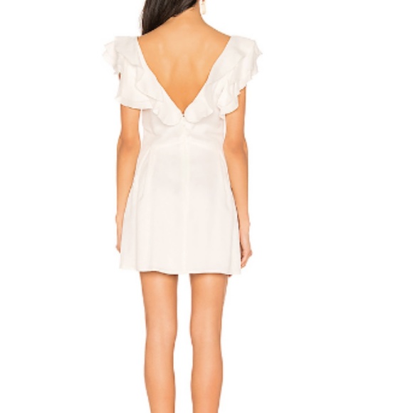 Revolve Privacy Please Mini Dress Ruffle Top - Picture 2 of 5